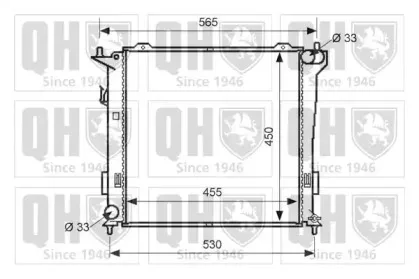 Радиатор, охлаждение двигателя QUINTON HAZELL купить