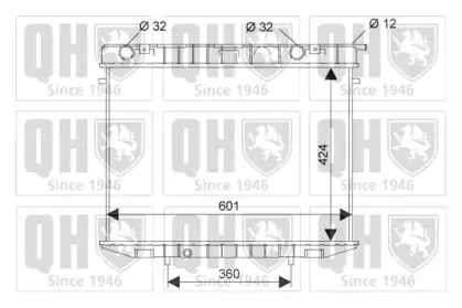 Радиатор, охлаждение двигателя QUINTON HAZELL купить