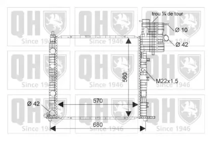 Радиатор, охлаждение двигателя QUINTON HAZELL купить