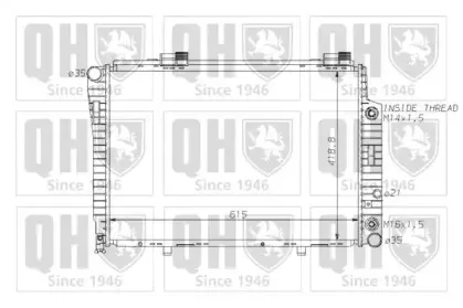 Радиатор, охлаждение двигателя QUINTON HAZELL купить