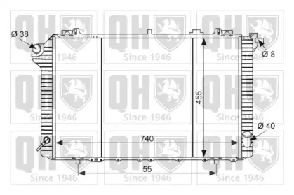 Радиатор, охлаждение двигателя QUINTON HAZELL купить