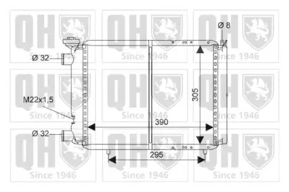 Радиатор, охлаждение двигателя QUINTON HAZELL купить