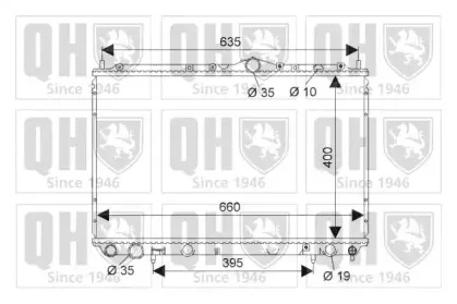 Радиатор, охлаждение двигателя QUINTON HAZELL купить