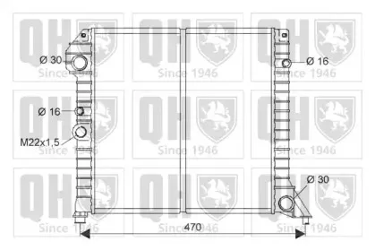 Радиатор, охлаждение двигателя QUINTON HAZELL купить