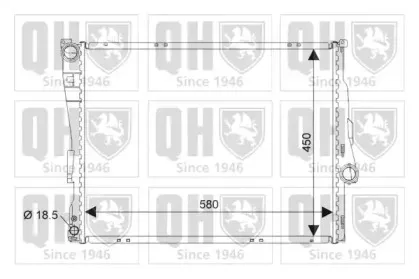 Радиатор, охлаждение двигателя QUINTON HAZELL купить