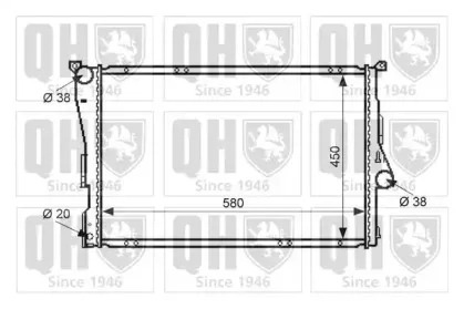 Радиатор, охлаждение двигателя QUINTON HAZELL купить