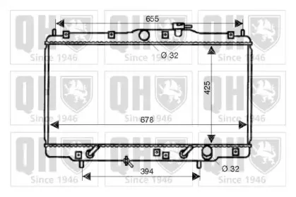 Радиатор, охлаждение двигателя QUINTON HAZELL купить
