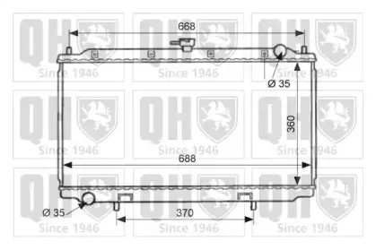 Радиатор, охлаждение двигателя QUINTON HAZELL купить