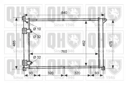 Радиатор, охлаждение двигателя QUINTON HAZELL купить
