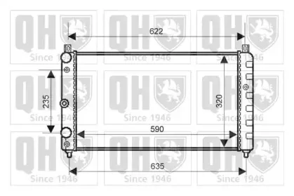 Радиатор, охлаждение двигателя QUINTON HAZELL купить