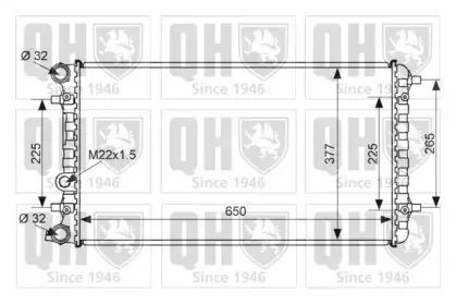 Радиатор, охлаждение двигателя QUINTON HAZELL купить
