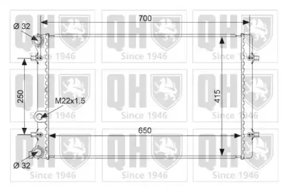 Радиатор, охлаждение двигателя QUINTON HAZELL купить
