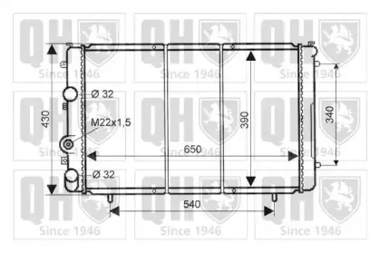 Радиатор, охлаждение двигателя QUINTON HAZELL купить