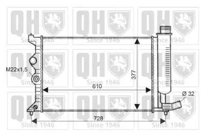 Радиатор, охлаждение двигателя QUINTON HAZELL купить