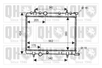 Радиатор, охлаждение двигателя QUINTON HAZELL купить