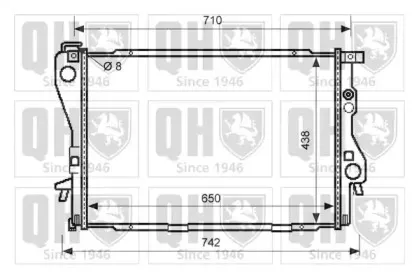 Радиатор, охлаждение двигателя QUINTON HAZELL купить