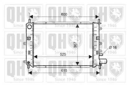 Радиатор, охлаждение двигателя QUINTON HAZELL купить