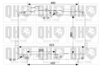 Радиатор, охлаждение двигателя QUINTON HAZELL купить