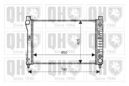 Радиатор, охлаждение двигателя QUINTON HAZELL купить