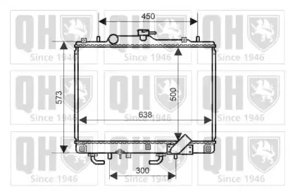 Радиатор, охлаждение двигателя QUINTON HAZELL купить