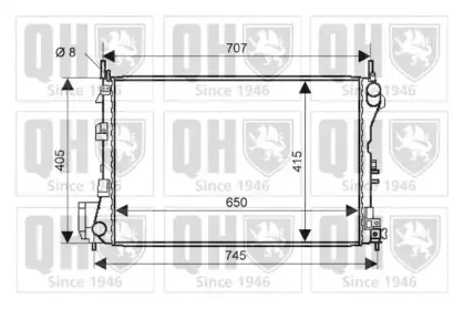 Радиатор, охлаждение двигателя QUINTON HAZELL купить