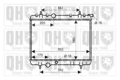 Радиатор, охлаждение двигателя QUINTON HAZELL купить