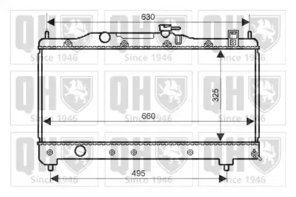 Радиатор, охлаждение двигателя QUINTON HAZELL купить