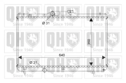Радиатор, охлаждение двигателя QUINTON HAZELL купить
