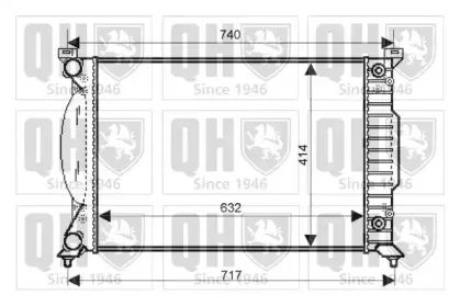 Радиатор, охлаждение двигателя QUINTON HAZELL купить
