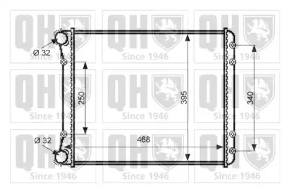 Радиатор, охлаждение двигателя QUINTON HAZELL купить