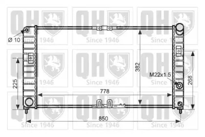 Радиатор, охлаждение двигателя QUINTON HAZELL купить