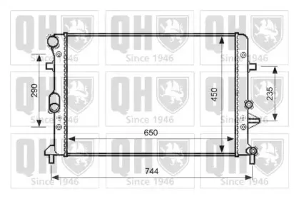 Радиатор, охлаждение двигателя QUINTON HAZELL купить