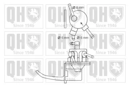 Топливный насос QUINTON HAZELL купить