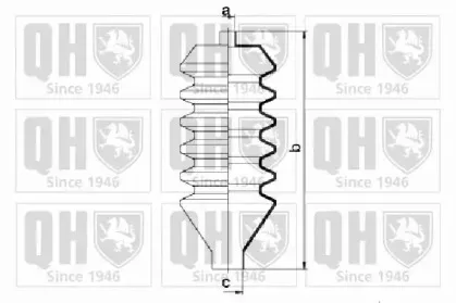 Комплект пылника, рулевое управление QUINTON HAZELL купить