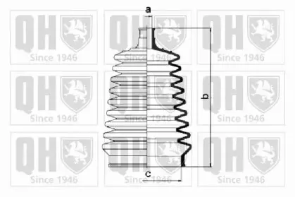 Комплект пылника, рулевое управление QUINTON HAZELL купить