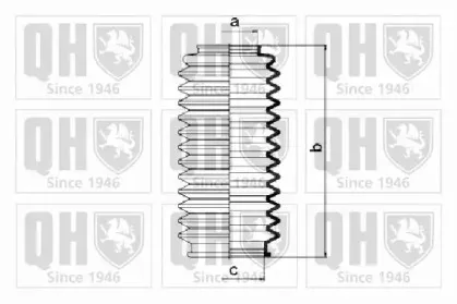 Комплект пылника, рулевое управление QUINTON HAZELL купить