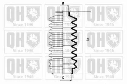 Комплект пылника, рулевое управление QUINTON HAZELL купить