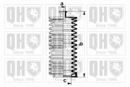 Комплект пылника, рулевое управление QUINTON HAZELL купить
