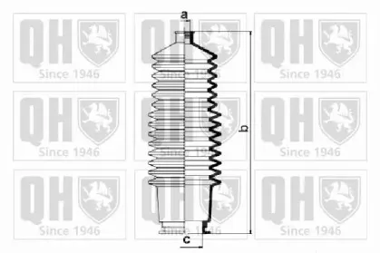 Комплект пылника, рулевое управление QUINTON HAZELL купить