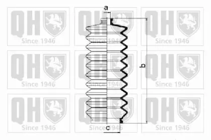 Комплект пылника, рулевое управление QUINTON HAZELL купить
