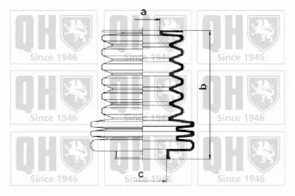 Комплект пылника, рулевое управление QUINTON HAZELL купить