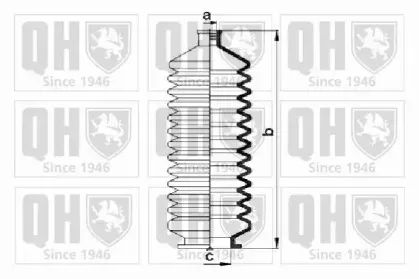 Комплект пылника, рулевое управление QUINTON HAZELL купить