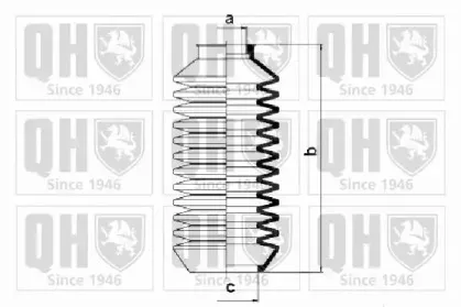 Комплект пылника, рулевое управление QUINTON HAZELL купить