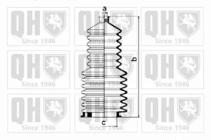 Комплект пылника, рулевое управление QUINTON HAZELL купить