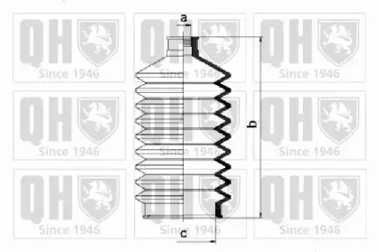 Комплект пылника, рулевое управление QUINTON HAZELL купить