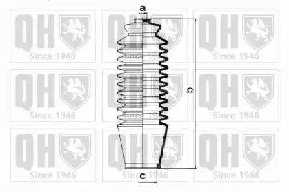 Комплект пылника, рулевое управление QUINTON HAZELL купить
