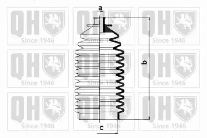 Комплект пылника, рулевое управление QUINTON HAZELL купить