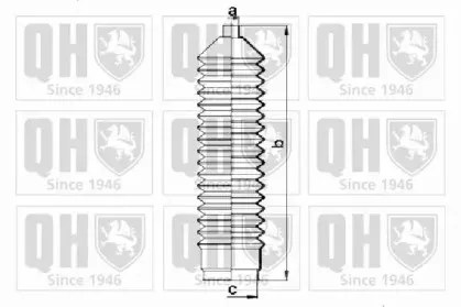 Комплект пылника, рулевое управление QUINTON HAZELL купить