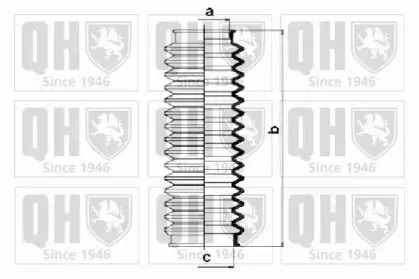 Комплект пылника, рулевое управление QUINTON HAZELL купить