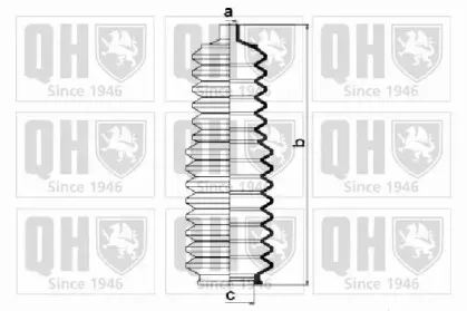 Комплект пылника, рулевое управление QUINTON HAZELL купить